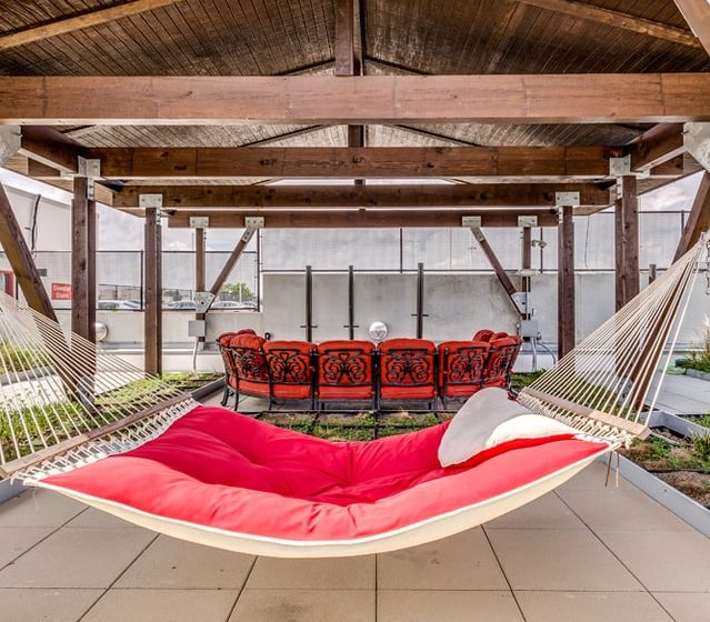 Rooftop_Hammock44ca Village Promenade luxurious amenities are custome to the Village Lifestyle!