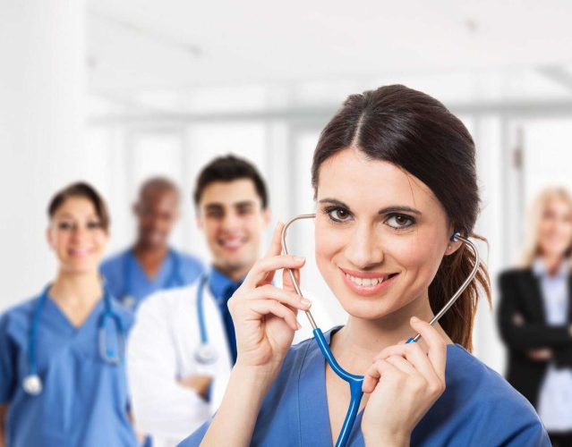Medical team Off Campus Housing Near Ball State University--medical students love village promenades proximity to Ball Hospital