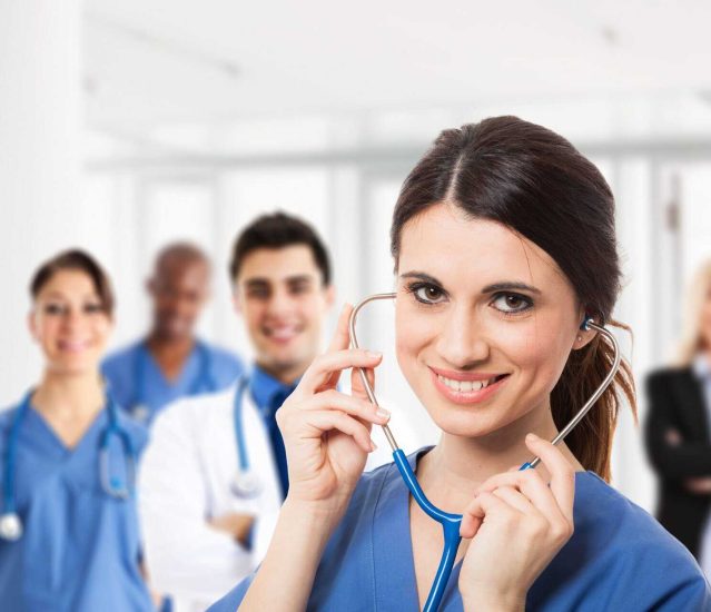 Medical team Off Campus Housing Near Ball State University--medical students love village promenades proximity to Ball Hospital